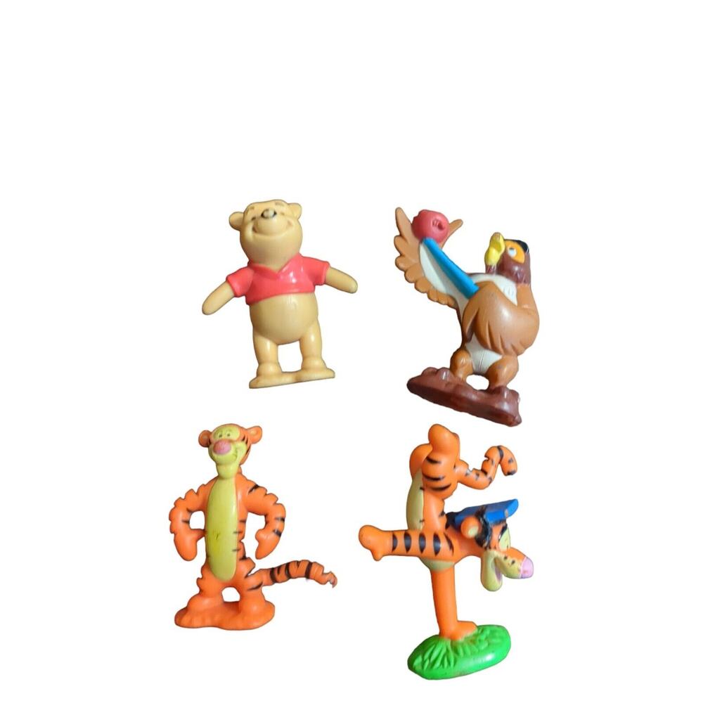 Winnie The Pooh PVC Figures Vintage GUC